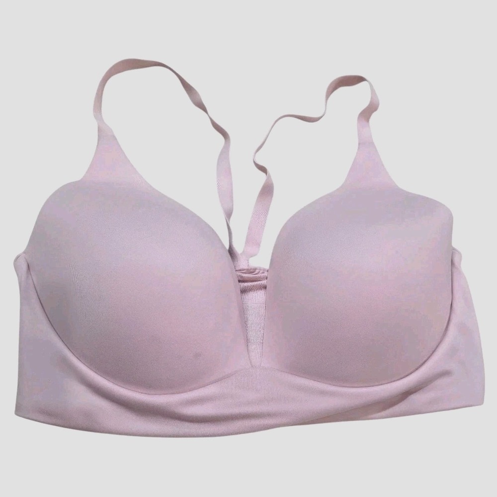 Victoria Secret Bra Ladies 34DD Pink Plunge Lightly Lined Plunge Womens‎